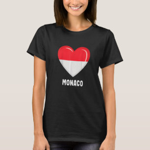 Drapeau de Monaco Monacan 2 T-Shirt