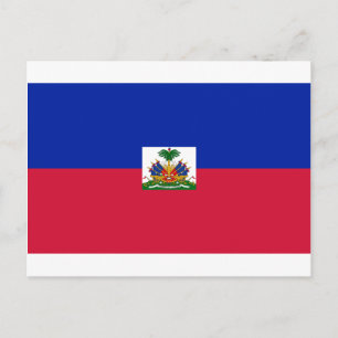 Drapeau d'Haïti - Flag of Haiti Postcard
