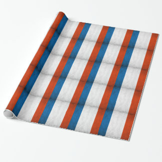 Drapeau Français Wrapping Paper