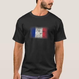 Drapeau France Flag Cool French Flag Gift for Men T-Shirt