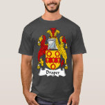 Draper Coat of Arms Family Crest  T-Shirt<br><div class="desc">Draper Coat of Arms Family Crest  .Check out our family t shirt selection for the very best in unique or custom,  handmade pieces from our shops.</div>