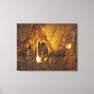 Drapery Room, Mammoth Cave National Park, Canvas Print