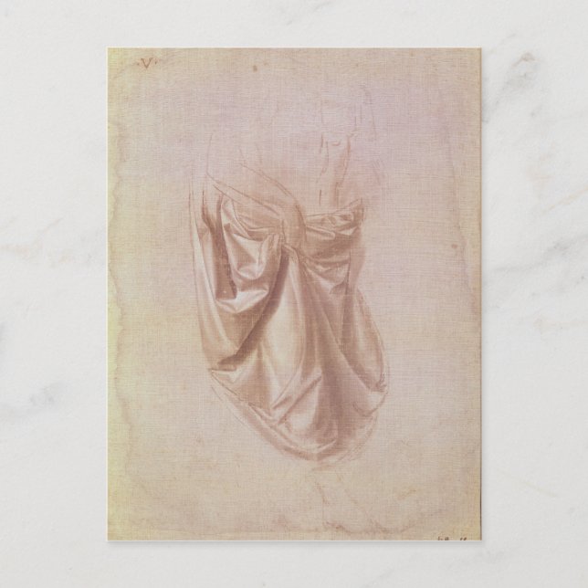 Drapery study postcard (Front)