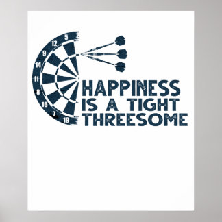 Drats Player Happiness Is A Tight Threesome Funny Poster