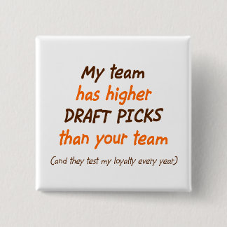 Draught Choices 15 Cm Square Badge
