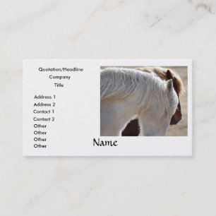 Draught   Horse Business Cards