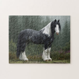 Draught Horse Landscape Jigsaw Puzzle