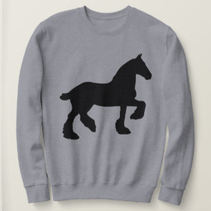 Draught Horse Silhouette Sweatshirt