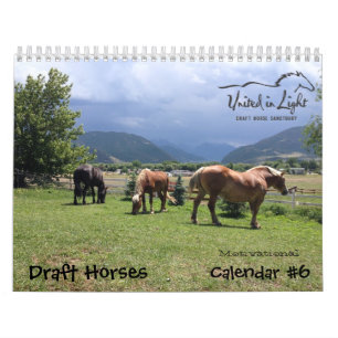 Draught   Horses Calendar (Motivational) #6