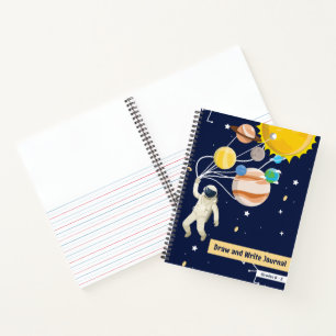 Draw and Write Hand Writing Practice and Sketch Notebook