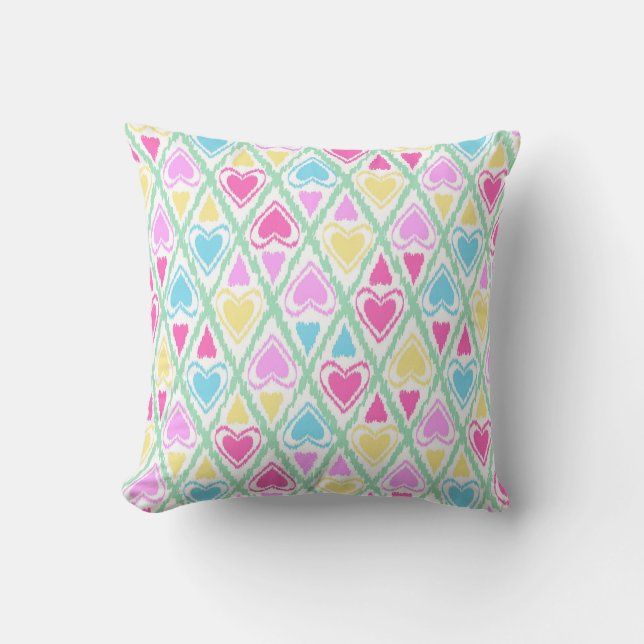 Draw heart, heart, love, Valentine's day, wedding Cushion (Front)