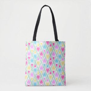 Draw heart, heart, love, Valentine's day, wedding Tote Bag