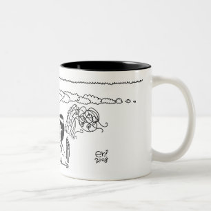 Draw Me Two-Tone Coffee Mug