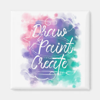 Draw, Paint, Create Magnet
