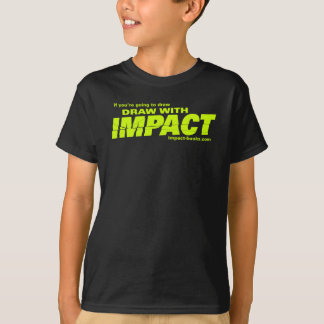Draw with Impact kids tshirt-dark T-Shirt