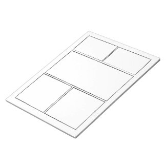 Draw Your Own Comics | Comic Book Blank Pages Notepad