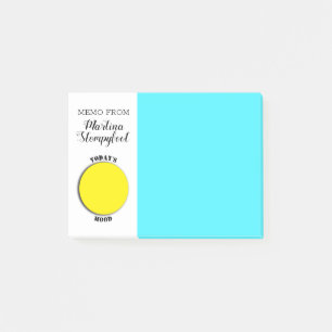 Draw your own emoji today's mood post-its post-it notes