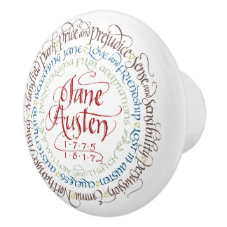 Drawer / Cabinet Knob - Jane Austen Period Dramas