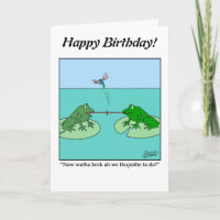 Drawing a Blank - Frogs Tongue Tied - Customize it