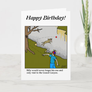 Drawing a Blank - Grand Canyon - Customize it Card