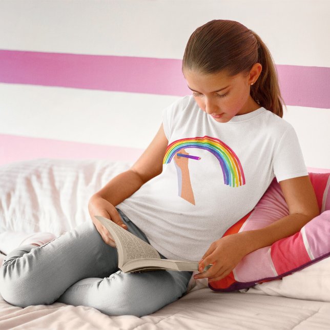 Drawing A Rainbow T-Shirt (Creator Uploaded)