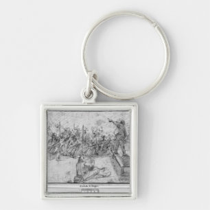 Drawing academy key ring