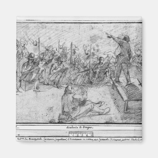 Drawing academy magnet (Front)