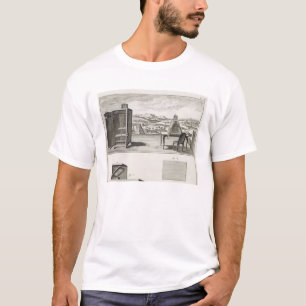Drawing aids: a basic wooden camera obscura and a T-Shirt