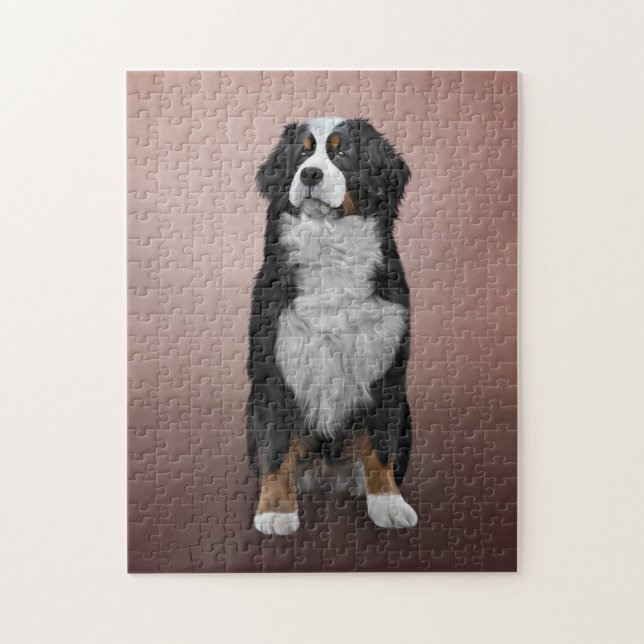 Drawing Bernese Mountain Dog Jigsaw Puzzle (Vertical)