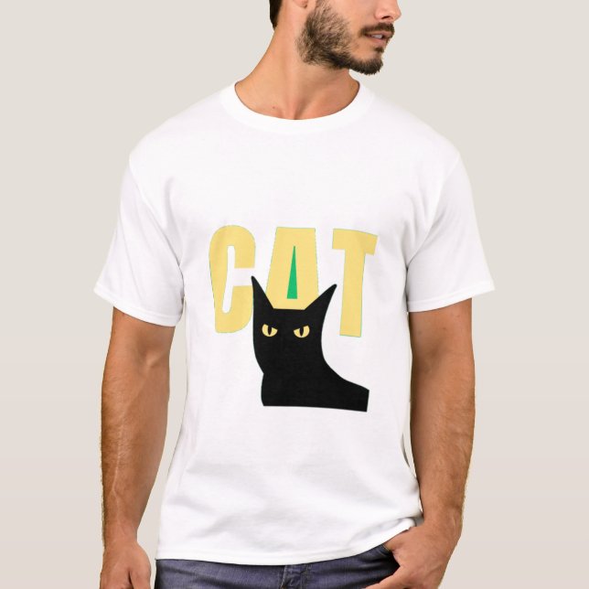 Drawing cat T-Shirt (Front)