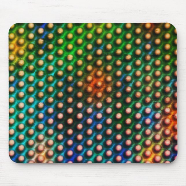 Drawing circles that look like spheres or holes mouse mat (Front)