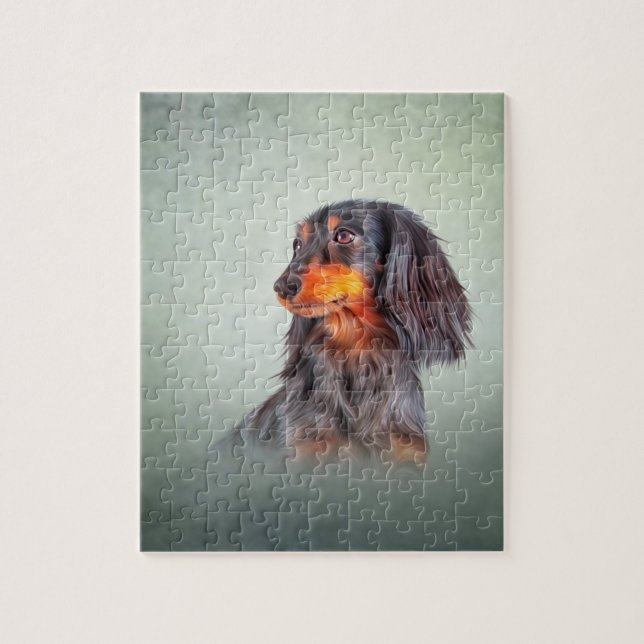 Drawing Dog breed dachshund Jigsaw Puzzle (Vertical)