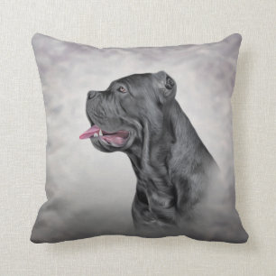 Drawing dog Cane Corso - Italian Mastiff Cushion