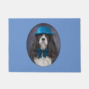 Drawing Dog Cavalier King Charles Spaniel Doormat