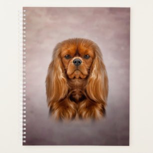 Drawing Dog Cavalier King Charles Spaniel Planner