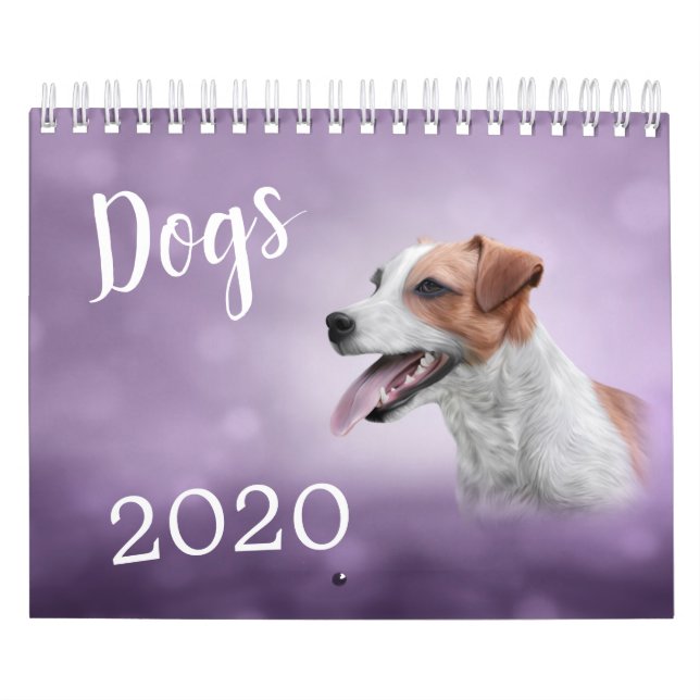 Drawing funny Dogs Calendar (Cover)