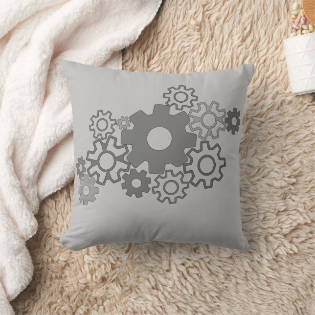 Drawing gears cushion (Blanket)