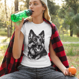 Drawing German Shepherd T-Shirt