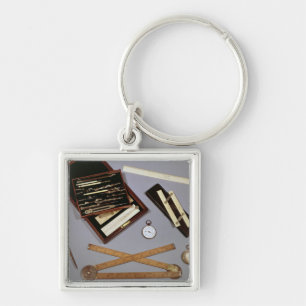 Drawing instruments used by Isambard Key Ring