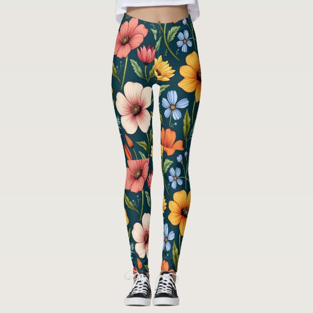 Drawing  leggings (Front)