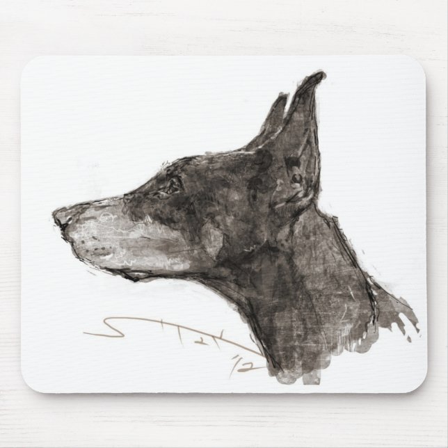 drawing mug mouse mat (Front)