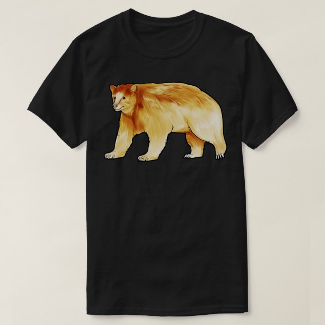Drawing of a kermode bear T-Shirt (Design Front)