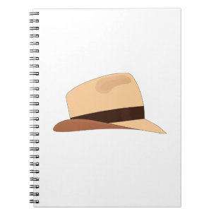 Drawing of a Panamanian hat Notebook