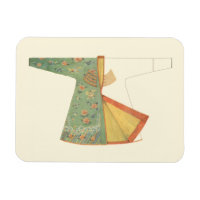 Drawing of Half-Finished Kimono