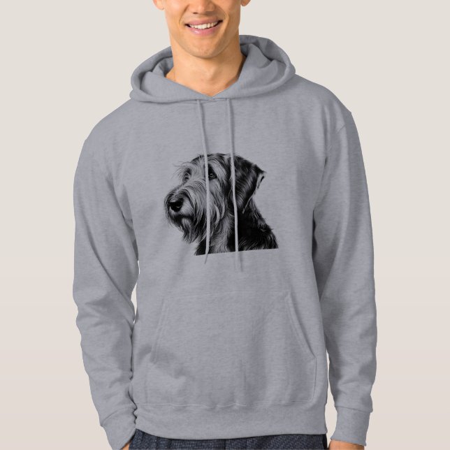 Drawing Otterhound Hoodie (Front)