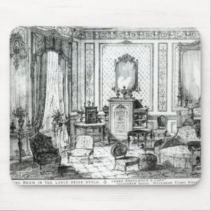 Drawing Room in the Louis Seize Style Mouse Mat