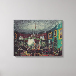 Drawing Room of Empress Alexandra Canvas Print