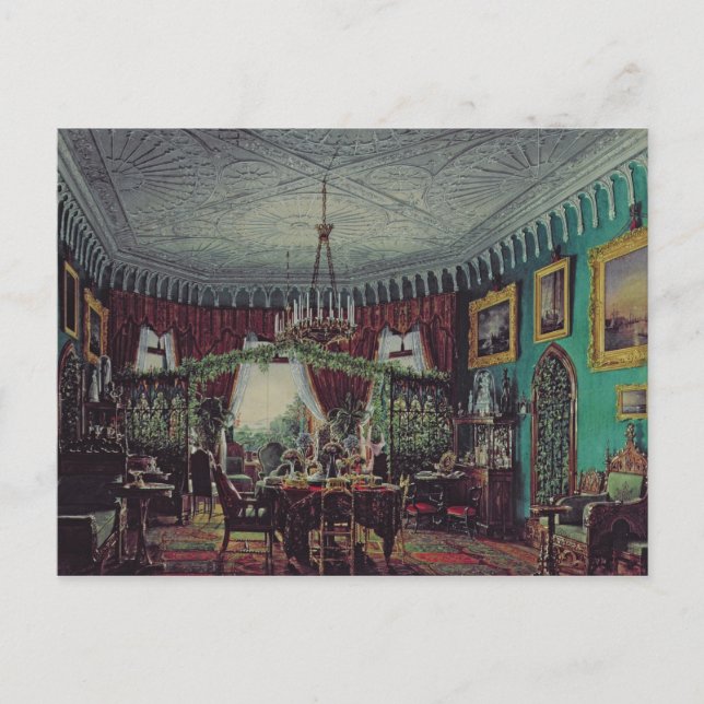 Drawing Room of Empress Alexandra Postcard (Front)
