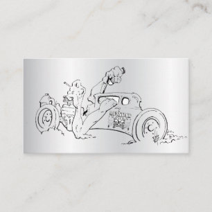 Drawing  Street rod Business Card