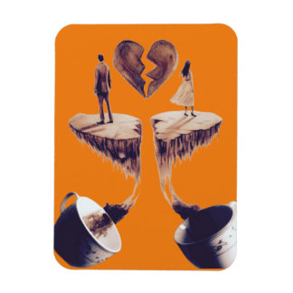 Drawing with coffee coffee drawing  magnet